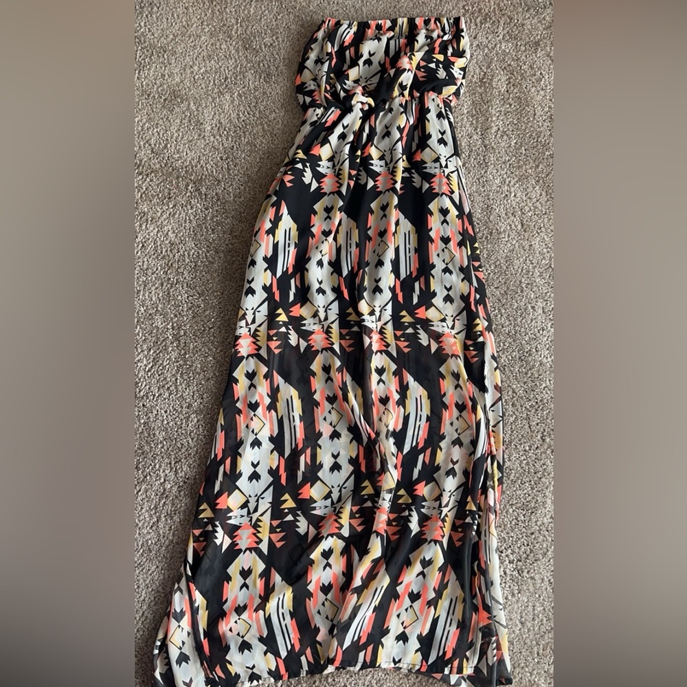 Strapless Maxi Dress